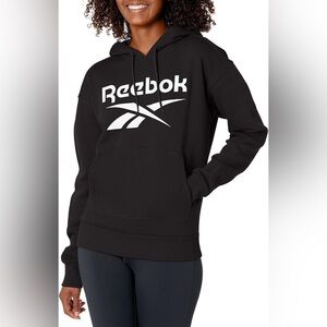 Reebok Women’s Black Logo Hoodie